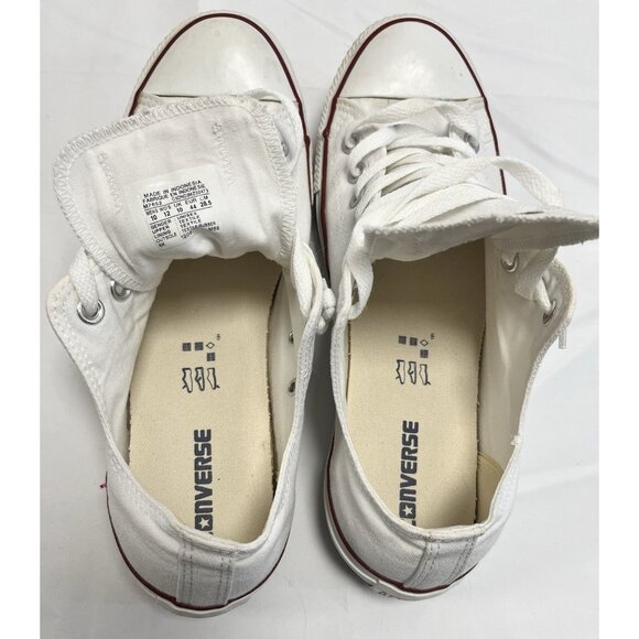 Size 10 - Throwback Converse Chuck Taylor All Star Low Optic White 🤍 - Picture 3 of 8
